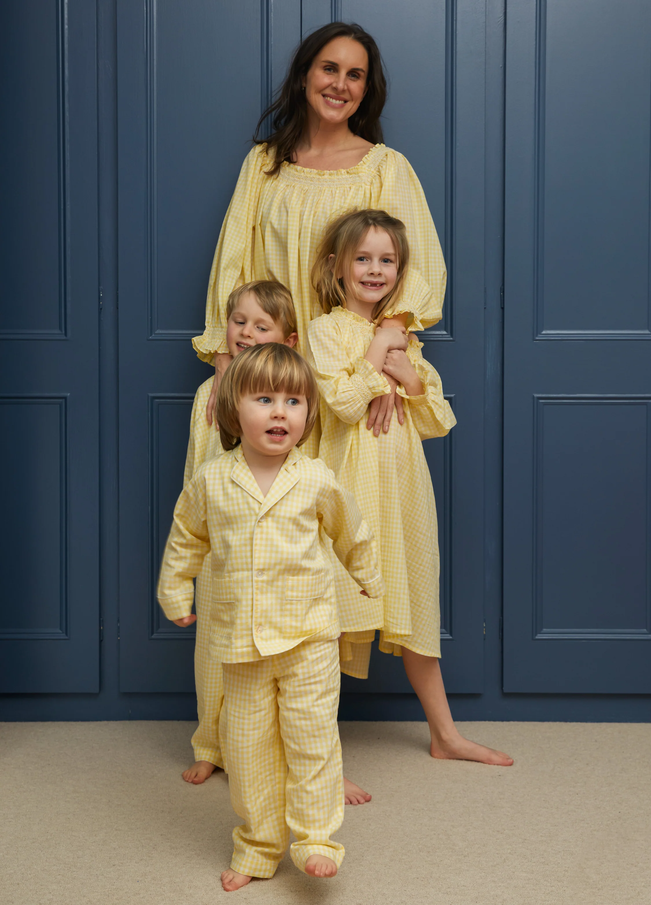 Nico - Buttercup Yellow Gingham - Image 5