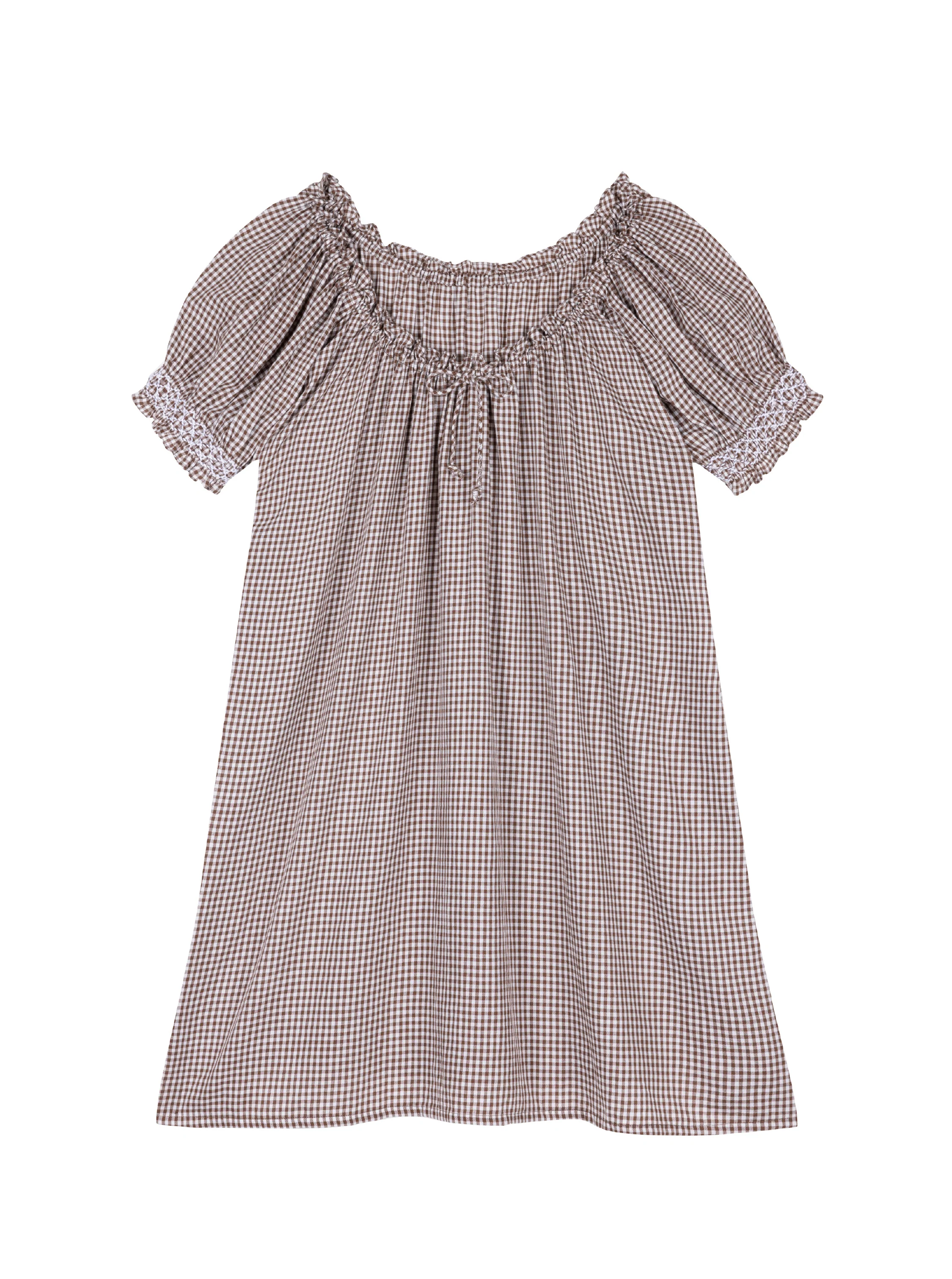 Clover - Chocolate Gingham - Image 4