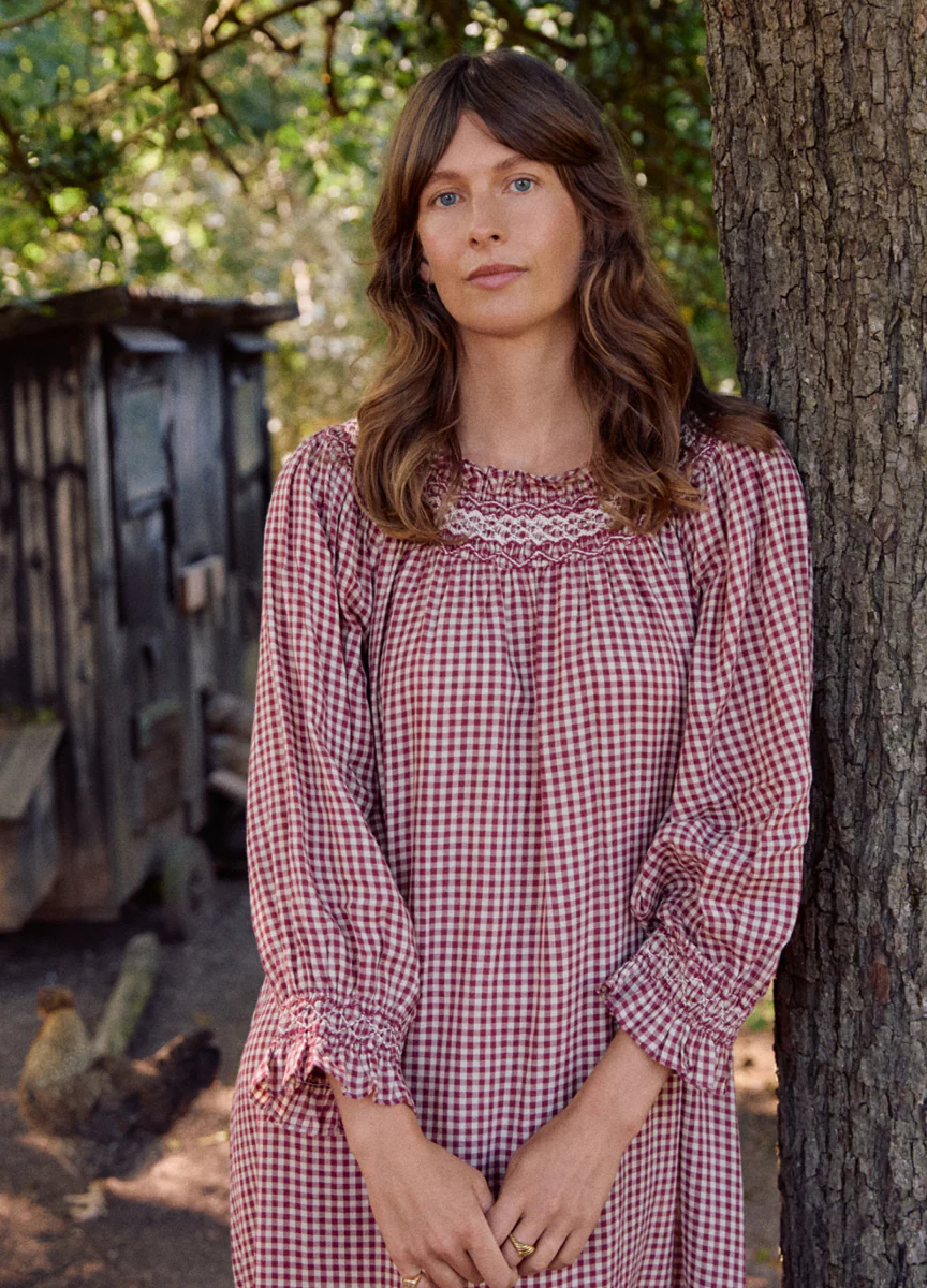Georgie - Rust Gingham - Image 3