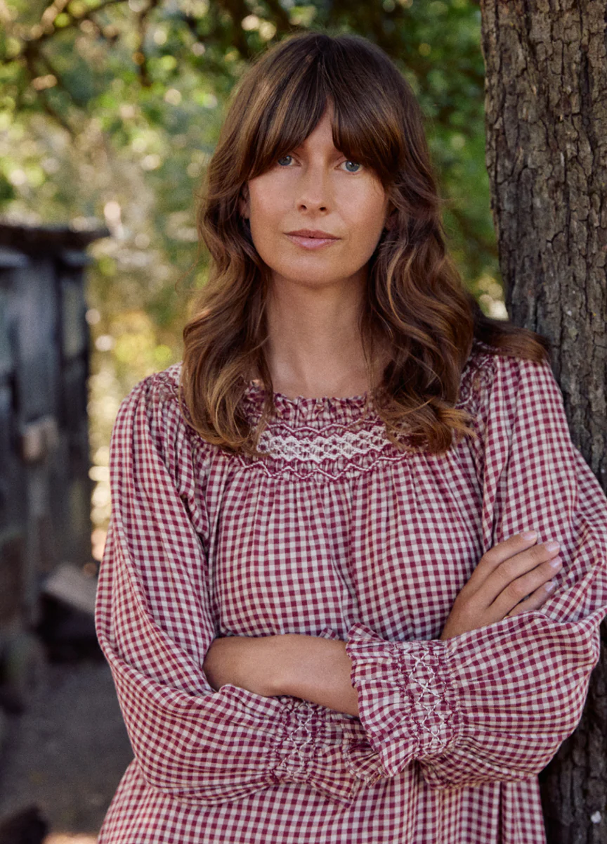 Georgie - Rust Gingham - Image 5