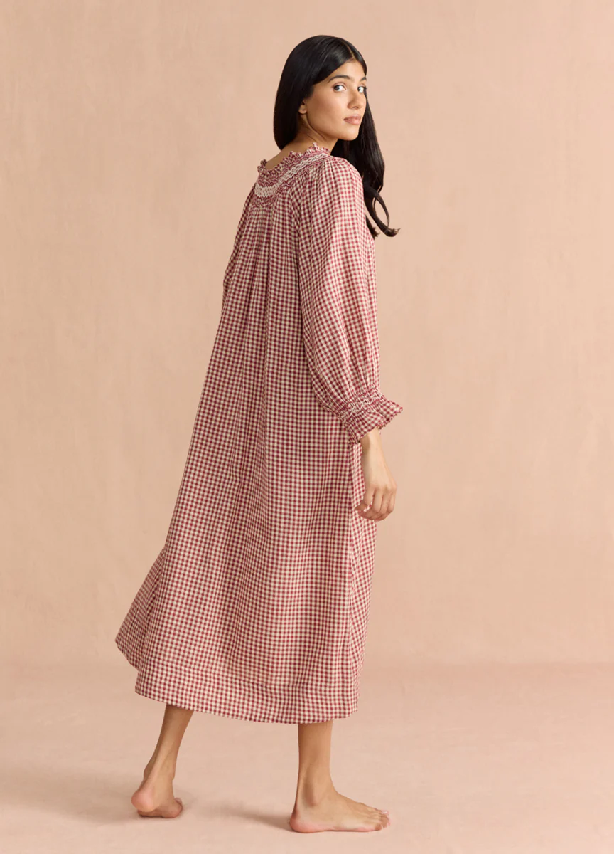Georgie - Rust Gingham - Image 6