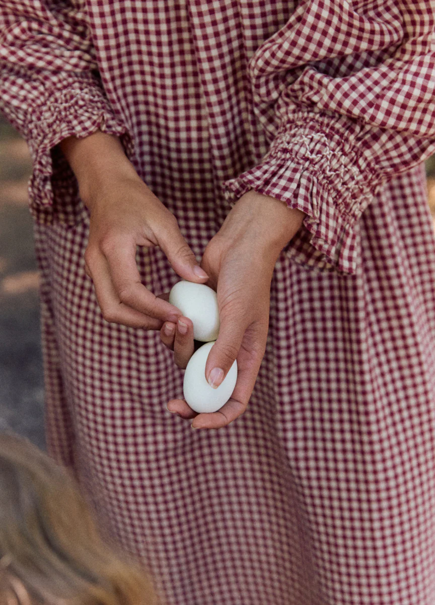 Georgie - Rust Gingham - Image 7