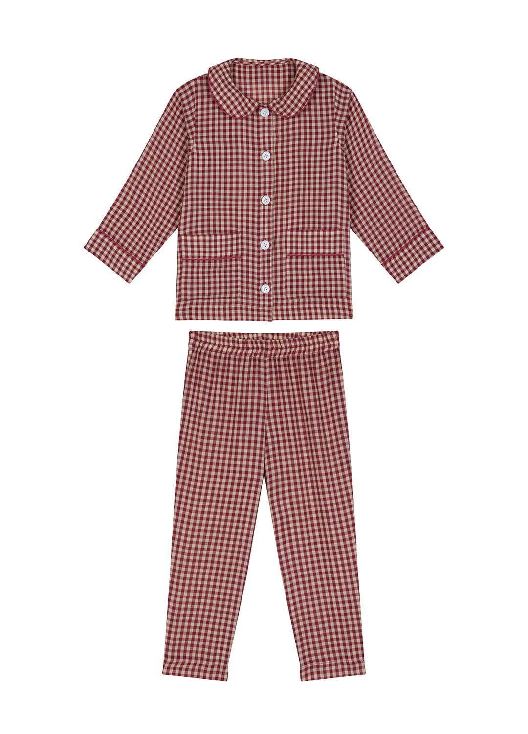 Hugo - Rust Gingham - Image 6