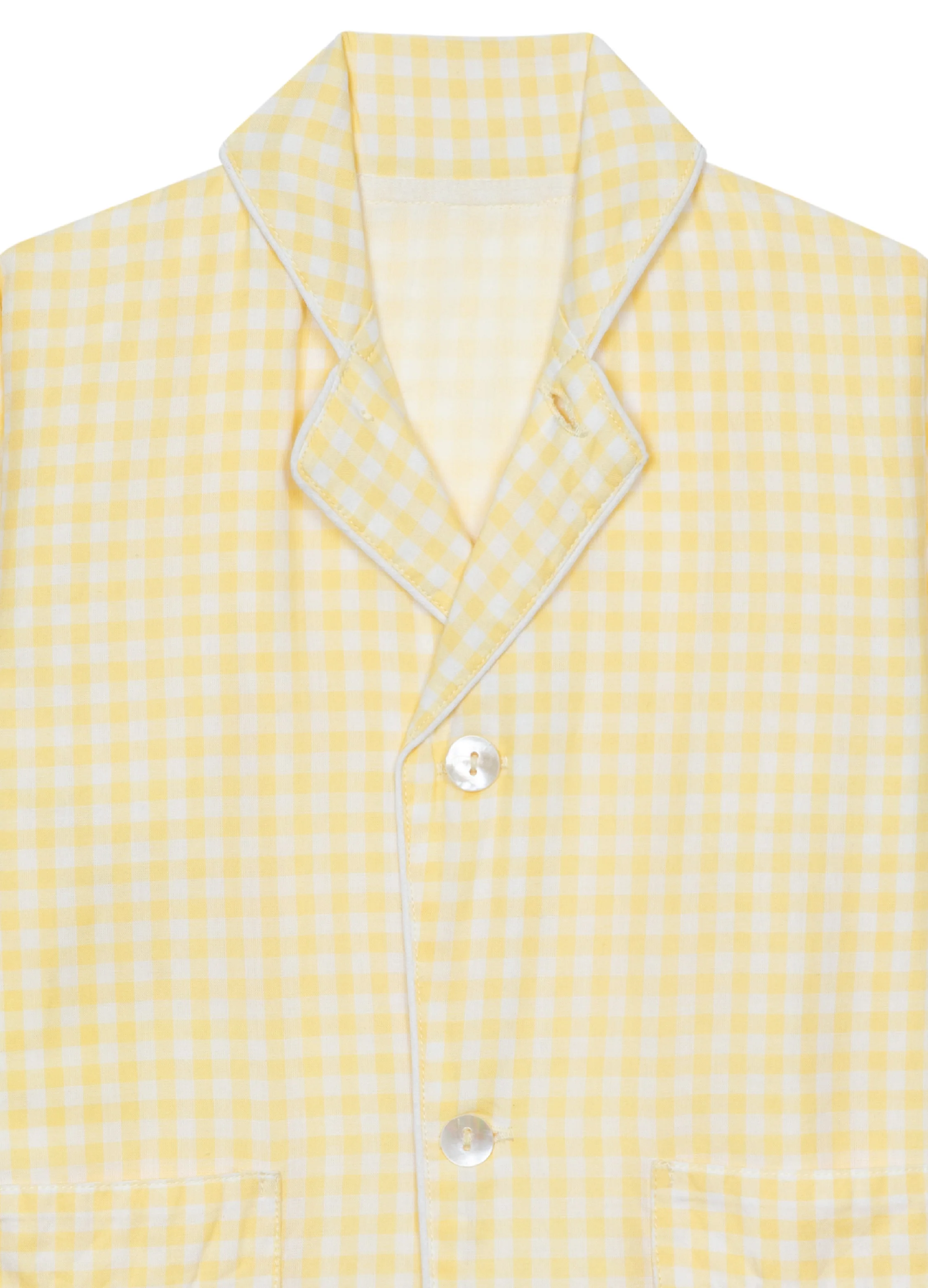 Nico - Buttercup Yellow Gingham - Image 6