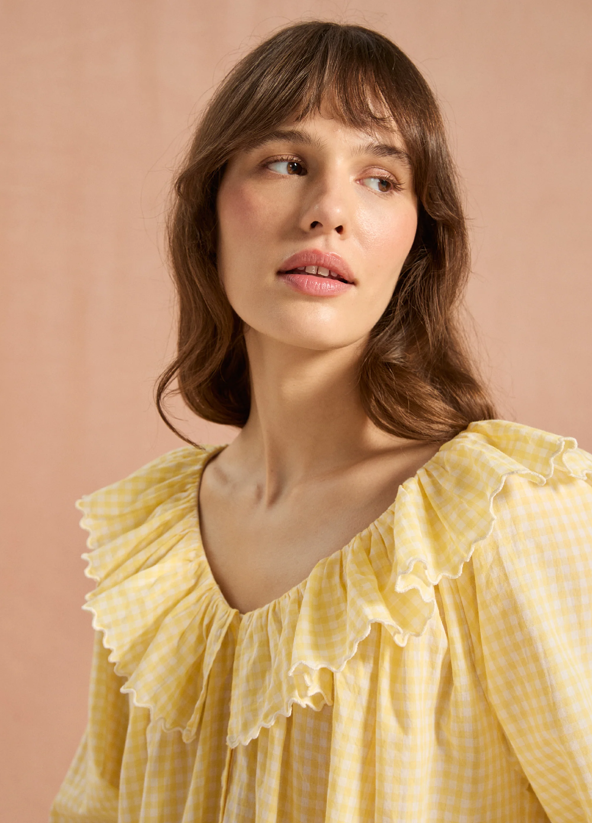 Pandora - Buttercup Yellow Gingham - Image 6